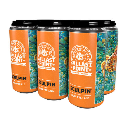 Ballast Point Sculpin Hazy IPA Cans (6-pack)