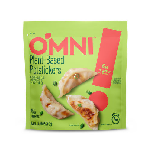 Omni 100% Plant Based Pot Stickers