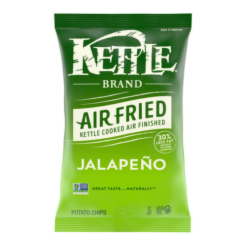 Kettle Chips Air Fried Potato Chips Jalapeno