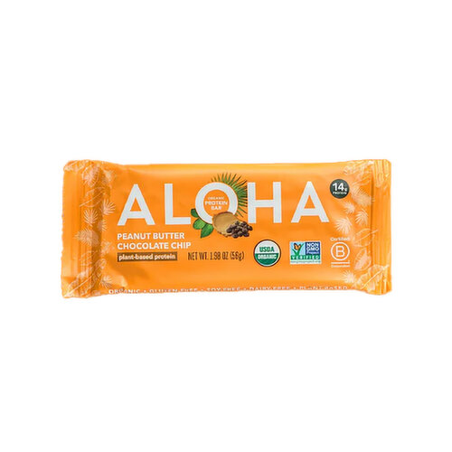 Aloha Peanut Butter Chocolate Chip Protein Bar