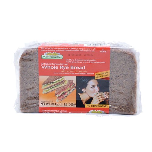 Mestemacher Bread, Whole Rye