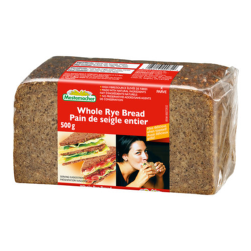 Mestemacher Bread Whole Rye