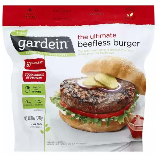 Gardein Beefless Burger, Ultimate