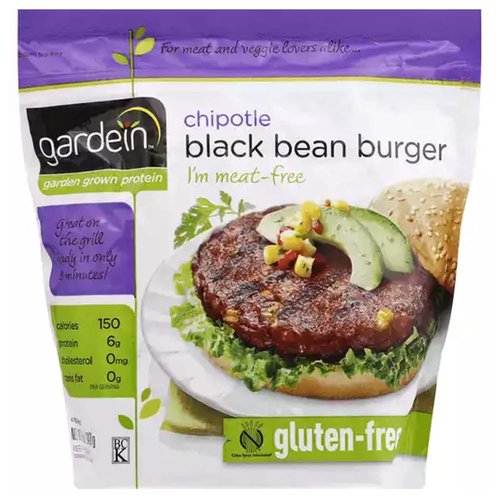 Gardein Burger, Black Bean, Chipotle