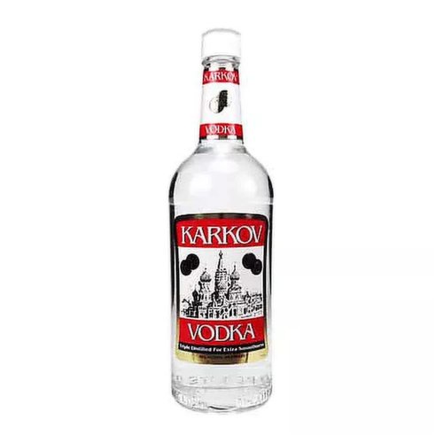 Karkov Vodka with Glass