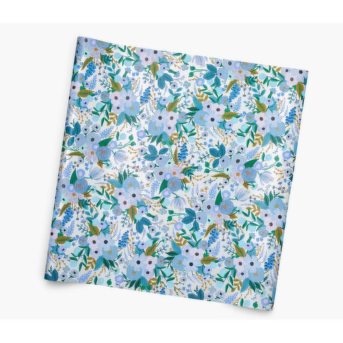 Rifle Paper Garden Party Silver Wrapping Paper Roll