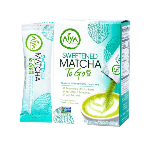 Aiya Sweetened Matcha Tea