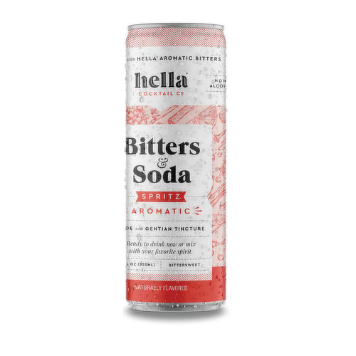 Hella Bitters & Soda Spritz