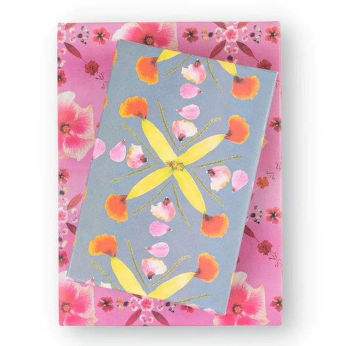 Wrapping Paper Lola Pink Hibiscus