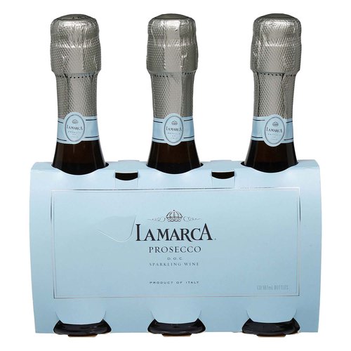 La Marca Prosecco Single Serve Bottles (Pack of 3)