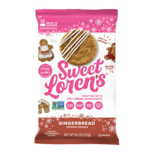 Sweet Loren's Gingerbread Cookie Dough