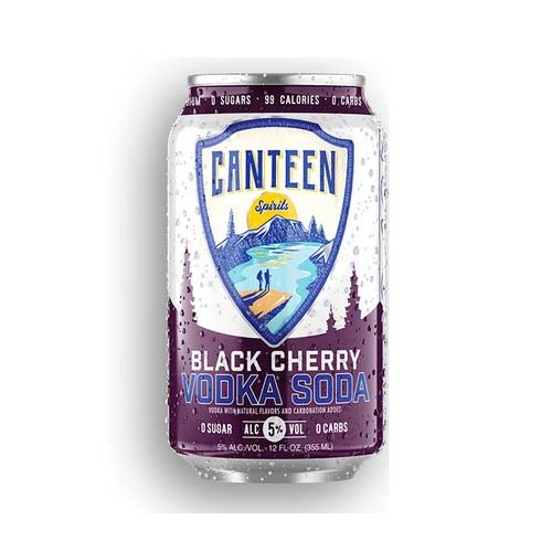 Canteen Black Cherry Vodka Soda Single