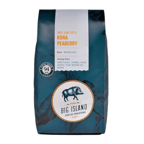 Big Island Coffee Kona Peaberry Whole Bean