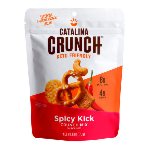 Catalina Crunch Keto Friendly Spicy Kick Crunch Snack Mix