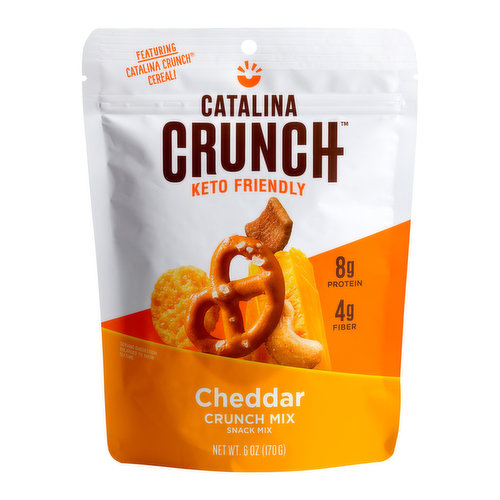 Catalina Crunch Keto Friendly Cheddar Crunch Snack Mix
