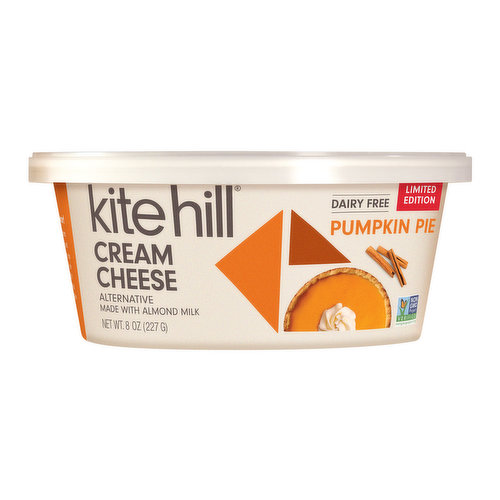 Kite Hill Cream Cheese Pumpkin Pie