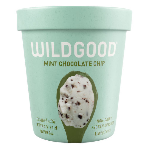 Mint Chip Non-Dairy Ice Cream, 1 pint, Oatly