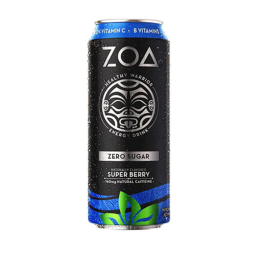 The ZOA Energy Drink Formula - Nutrition & Ingredient Information