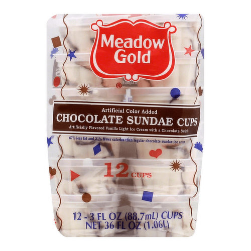 Meadow Gold Chocolate Sundae Cup
