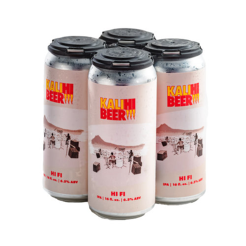 Kalihi Beer Hi-fi West Coast IPA (4-pack)