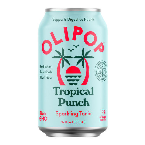 Olipop Sparkling Tropical Punch