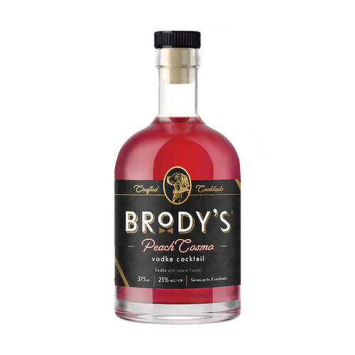 Brody's Peach Cosmo Vodka Cocktail