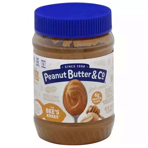 Peanut Butter & Company Peanut Butter Spread, The Bee`s Knees, 1 Ounce