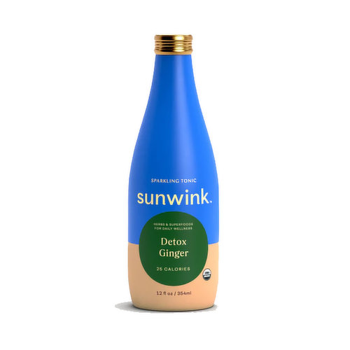 Sunwink Herbal Tonic Detox Ginger