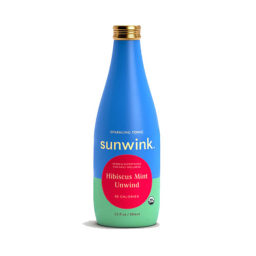 Sunwink Herbal Tonic Hibiscus Mint