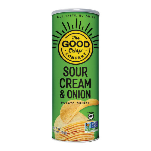 The Good Crisp Sour Cream and Onion