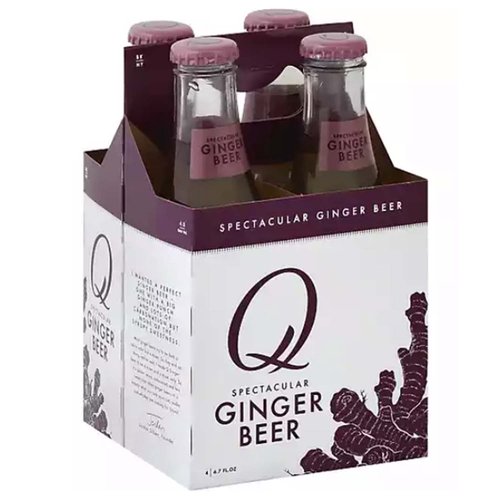 Q Spectacular Ginger Beer, Bottles (Pack of 4)