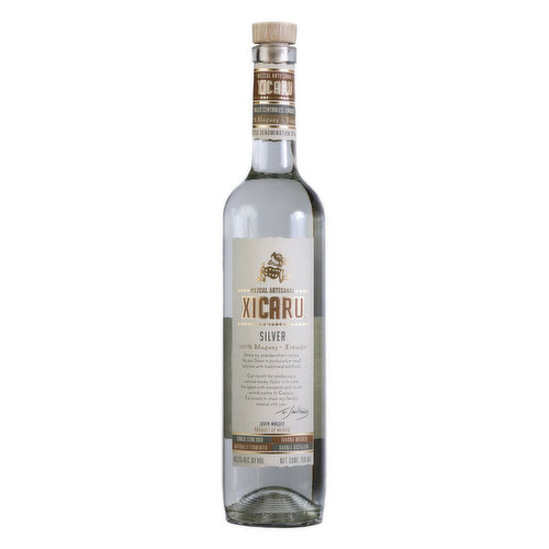 Xicaru Silver Mezcal Tequila