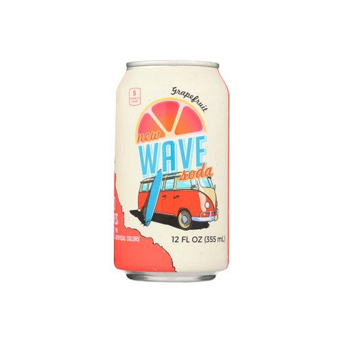 Wave Soda Grapefruit Sngl