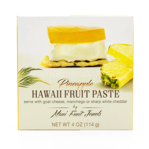 Maui Fruit Jewels Hawaii Fruit Paste Pineapple