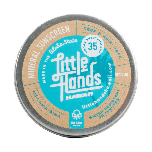 Little Hands Hawaii Mineral Sunscreen