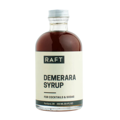 Raft Rich Demerara Syrup