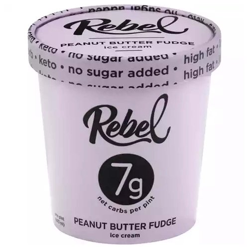 Rebel Ice Cream, Peanut Butter Fudge