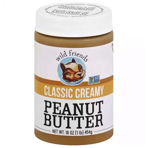 Wild Friends Peanut Butter, Classic, Creamy