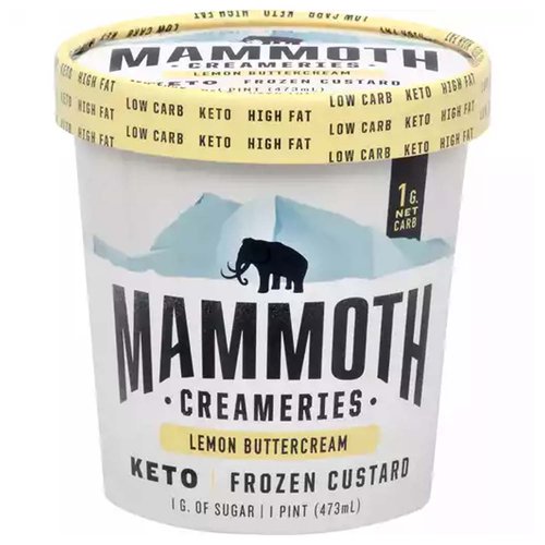 Mammoth Creameries Lemon Buttercream Frozen Custard