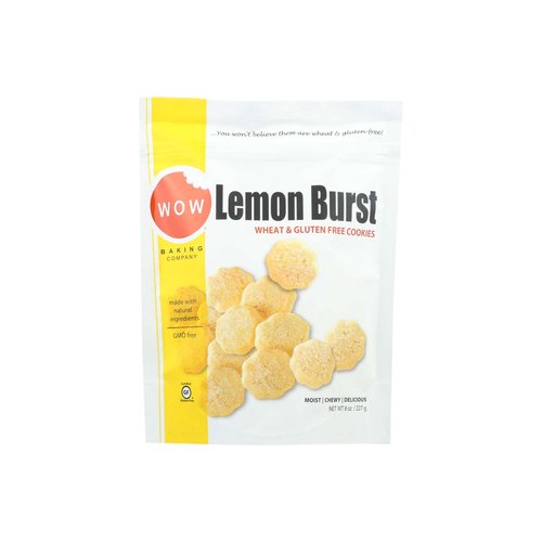 Wow Baking Company Cookies, Lemon Burst, Gluten Free