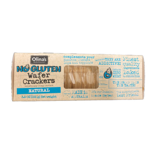 Olinas Wafer Cracker Gluten Free
