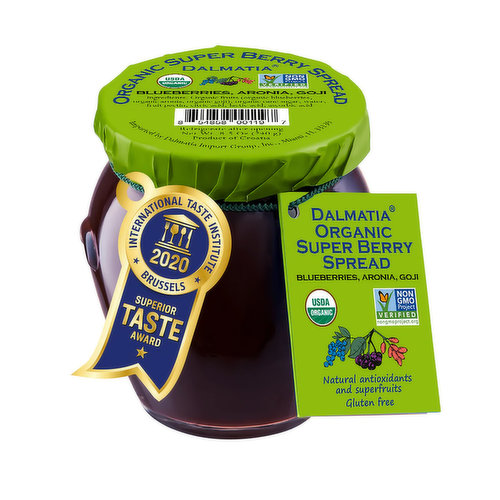 Dalmatia Organic Super Berry Spread