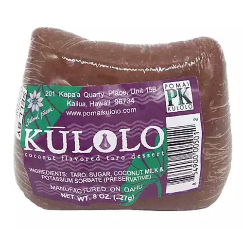 Pomai Kulolo, Coconut Flavored Taro Dessert