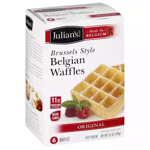 Julian's Belgian Waffles, Brussels Style