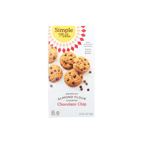 Simple Mills Almond Flour Cookies, Chocolate Chip