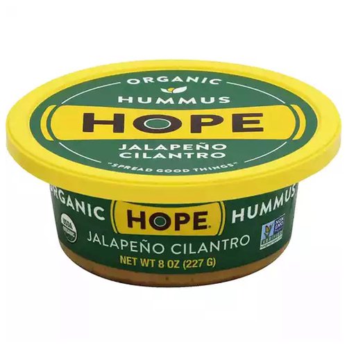 Hope Organic Jalapeno Cilantro Hummus