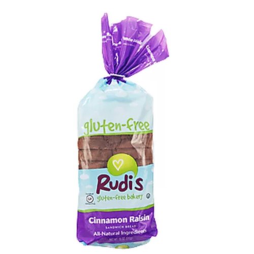 Rudi's Cinnamon Raisin Bread, Gluten Free