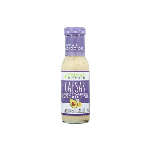 Primal Kitchen Caesar Salad Dressing & Marinade made with Avocado Oil,  Whole30 Approved, Paleo Friendly, and Keto Certified, 8 Fluid Ounces