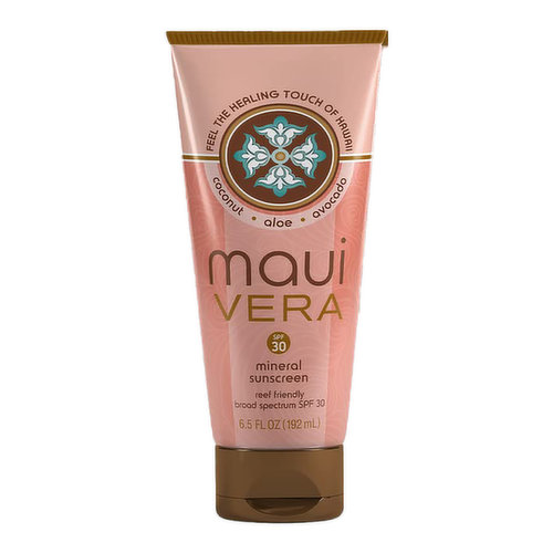 Reef-friendly Mineral Sunscreen by Maui Vera SPF30