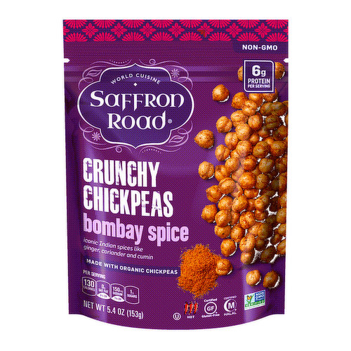 Saffron Road Chickpeas Bombay Spice